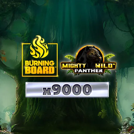 Mighty Wild: Panther Platinum Burning Board Scratchcard
